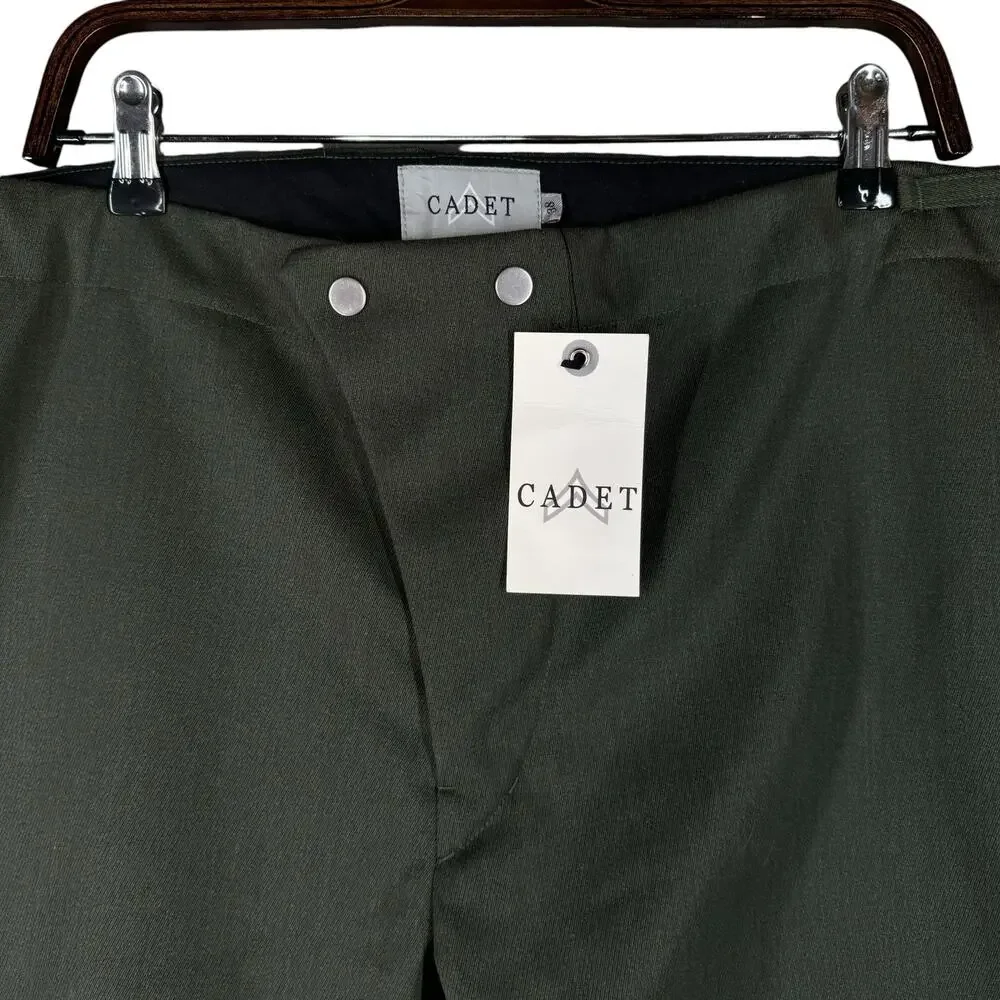 Cadet‎ Clothing Pants Mens Size 38 Green Aviator Pant NWT Cuffed Military